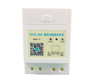 定時開關控制三相電機怎么接線？